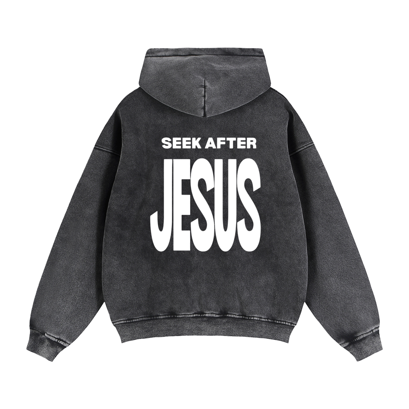 Zip-Through Boxy Fleece Hoodie